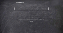 Desktop Screenshot of 24ringtone.org